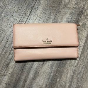Kate Spade leather wallet.